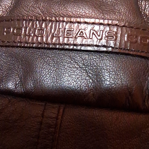 Polo Ralph Lauren 100% Leather Pants EUC - Picture 7 of 17